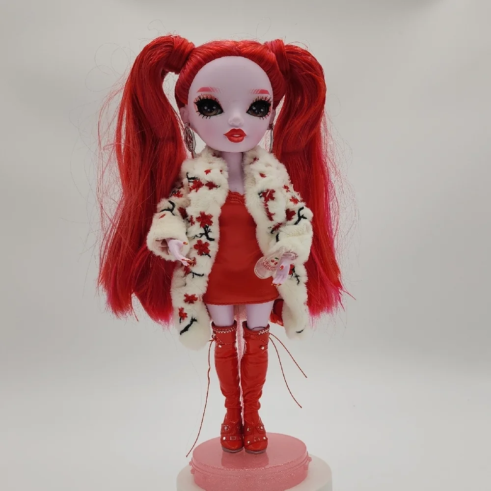Rainbow/Shadow High Rosie Red Red-Haired Fashion Doll with Floral Coat